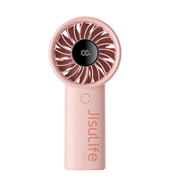 Jisulife Pink - JisuLife Handheld Fan Life4 (5000mAh). 100% оригинал