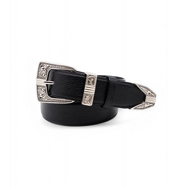 la franche Unisex Belt Pebble Pattern Genuine Cow Leather Belt Black. 100% оригинал