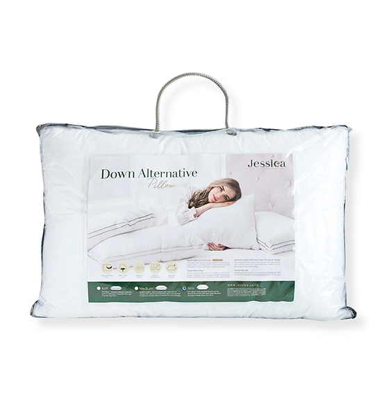 JESSICA BEDDING Jessica Down Alternative Pillow (Firm) white. 100% оригинал