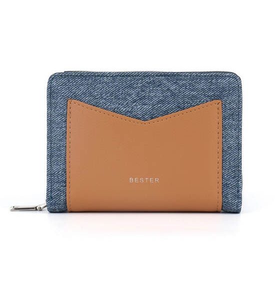 BESTER Women Wallet Crunchy Dark Blue. 100% оригинал