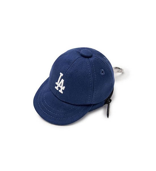 MLB Unisex Basic Logo Baseball Cap Pouch Keyring 3ASOSV15N 3APOB015N 07INS Indigo. 100% оригинал