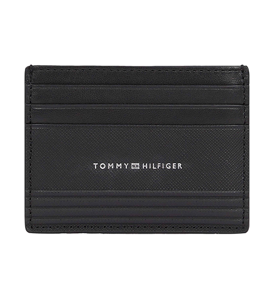 TOMMY HILFIGER MEN CARD HOLDER Black. 100% оригинал