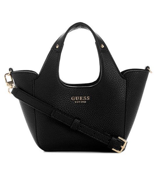 GUESS WOMEN BAG HELINA MINI TOTE Model BG964075 - BLACK. 100% оригинал
