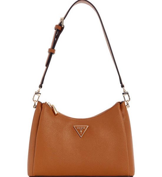 GUESS WOMEN BAG MERIDIAN SHOULDER BAG Model BG877816 - BROWN. 100% оригинал