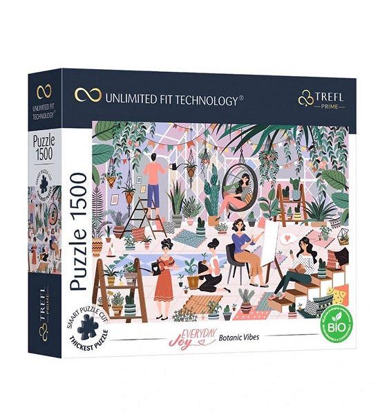 Trefl Jigsaw Puzzle 1500 pcs UFT - Botanic Vibes_FSC Mix 70%. 100% оригинал