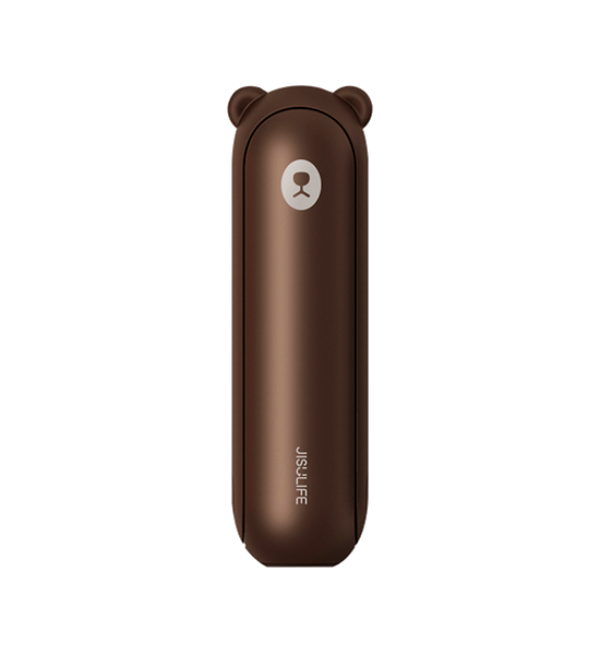 Jisulife Brown - JisuLife Handheld Fan Life8 Plus (4500mAh). 100% оригинал