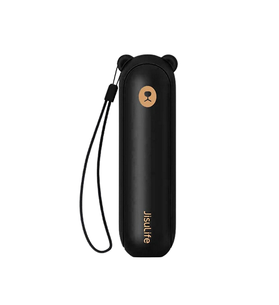 Jisulife Black - JisuLife Handheld Fan Life8 Plus (4500mAh). 100% оригинал