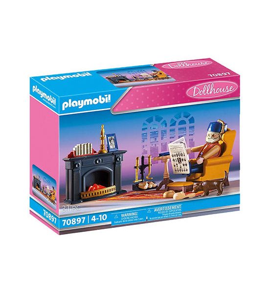 PLAYMOBIL Victorian Lounge with Fireplace. 100% оригинал
