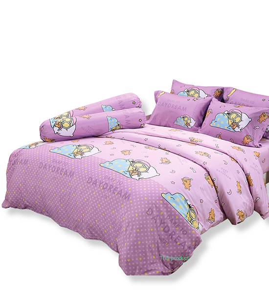 JESSICA BEDDING FITTED SHEET SET WITH COMFORTER 6 FT 6 PCS (King Size) TENCEL 500 THREAD COUNTS MINIONS T019. 100% оригинал