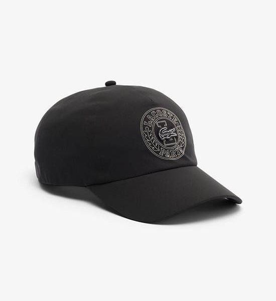 LACOSTE Adjustable Water-Repellent Cap Black. 100% оригинал