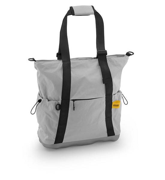 Crash Baggage HARD TOTE BAG BAGS - SILVER. 100% оригинал