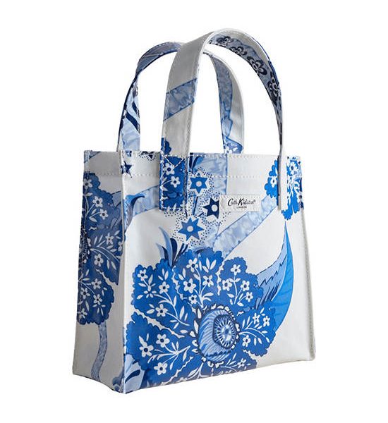 Cath Kidston Blue Female Small Bookbag Doodles & Daydreams Floral. 100% оригинал