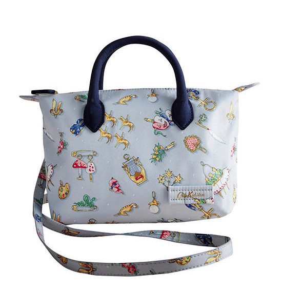 Cath Kidston Blue Female Mini Tote Crossbody Charmed. 100% оригинал