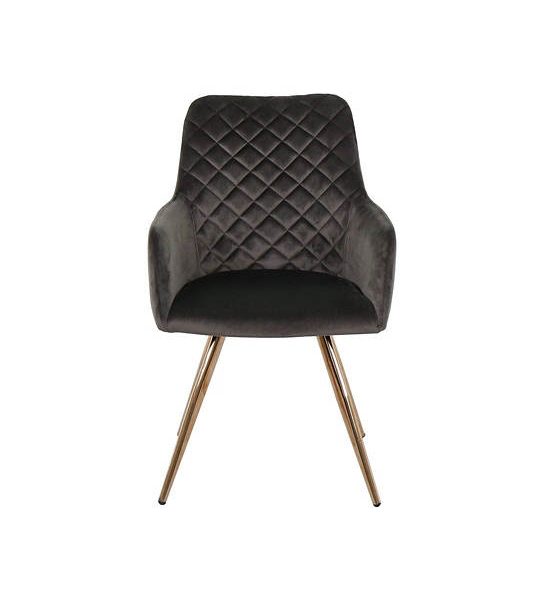 LIVING SOLUTIONS BY SB YARISIA CHAIR GOLD BROWN FABRIC. 100% оригинал