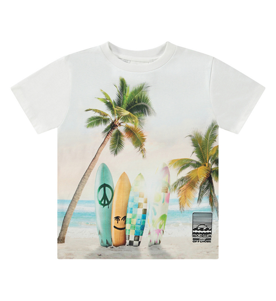 MOLO Rame Collage Surf T-shirts Short sleeves. 100% оригинал