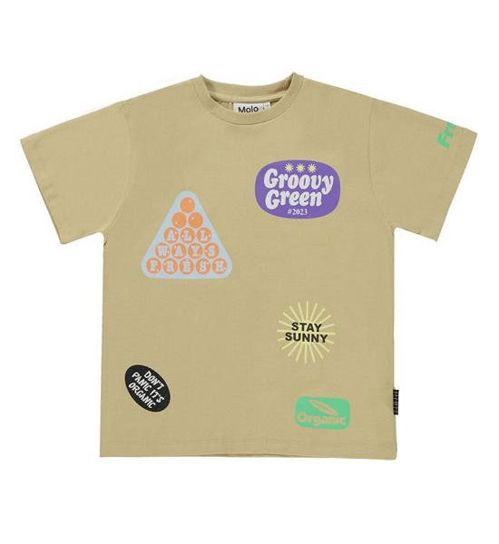MOLO Rodney Fruit Stickers T-shirts Short sleeves. 100% оригинал