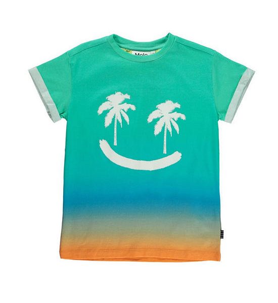 MOLO Randon Palm Happy T-shirts Short sleeves. 100% оригинал