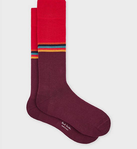 Paul Smith Socks Mens M1A-800MO-P454-28 Red. 100% оригинал