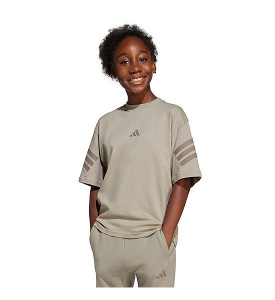 ADIDAS Kids T-Shirt Future Icons 3-Stripes Beige - AD001AP751EHTH. 100% оригинал