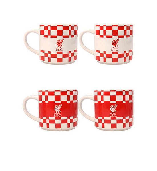 LIVERPOOL FOOTBALL CLUB Unisex Stacking Mug Set Red - LF068AC066EFTH. 100% оригинал