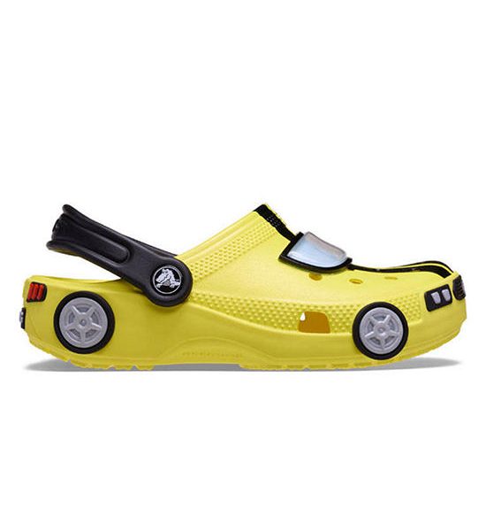 CROCS Kids Casual Shoes Classic IAM Race Car Clog Yellow - CR024SH873EFTH. 100% оригинал