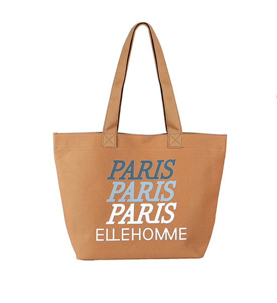 ELLE HOMME Tote Bag Canvas H8H016 - Khaki. 100% оригинал
