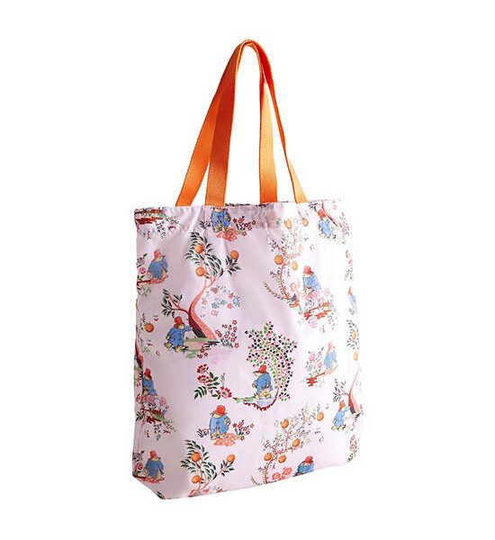 Cath Kidston Ecru Female Foldaway Tote Paddington Oranges. 100% оригинал