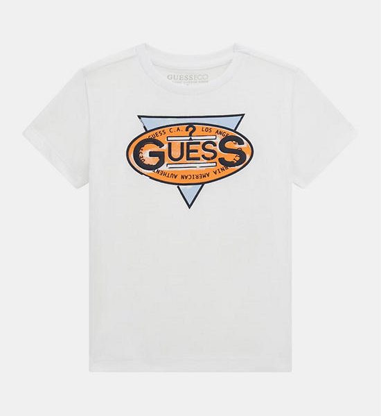 GUESS Guess Kids Boys Front logo T-Shirt 3-6 yrs N5GI01K8HM4 - White. 100% оригинал