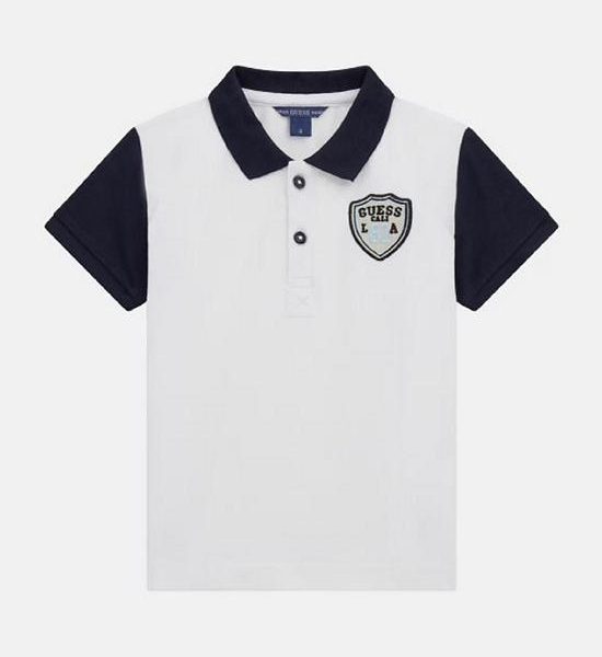 GUESS Guess Kids Boys Eco Color-Block Polo 3-6 yrs N5GP02KADZ4 - White. 100% оригинал