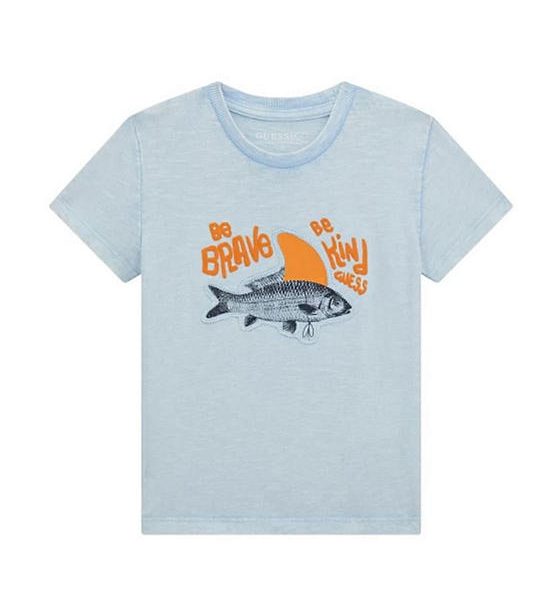 GUESS Guess Kids  Boys  T-Shirt  3-7 yrs   N5GI06K6XN4  -  Blue. 100% оригинал