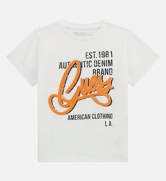 GUESS Guess Kids  Boys Front logo T-Shirt  3-6 yrs  N5GI00K8HM4  -  White. 100% оригинал