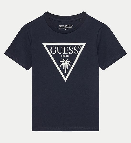 GUESS Guess Kids Boys Triangle logo T-shirt 4-14 yrs L5GI29J1314 - Blue. 100% оригинал