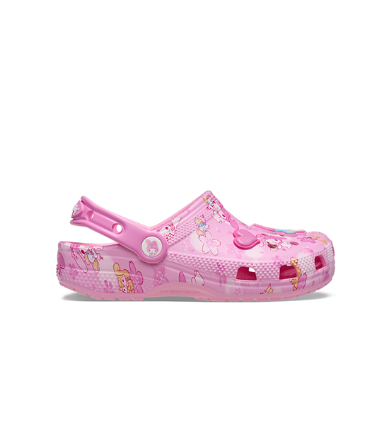 CROCS KIDS' HELLO KITTY  MYMELODY CLASSIC CLOG - MULTI. 100% оригинал