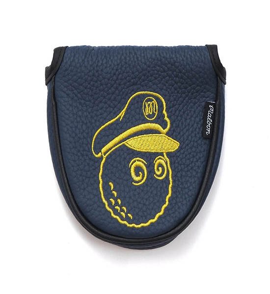 MALBON GOLF YACHT CLUB MALLET PUTTER HEADCOVER IN NAVY. 100% оригинал