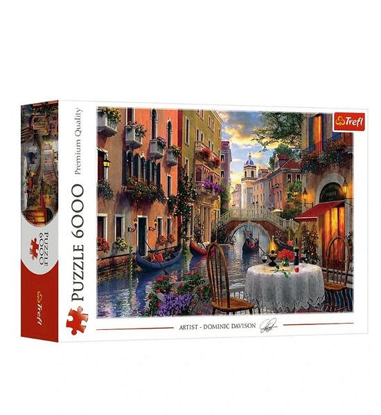Trefl 6000 - Romantic supper. 100% оригинал
