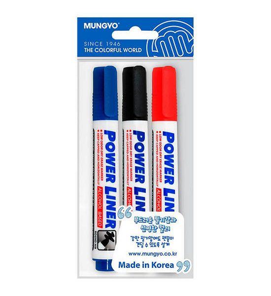 MUNGYO White Board Pack/3 Asst.. 100% оригинал