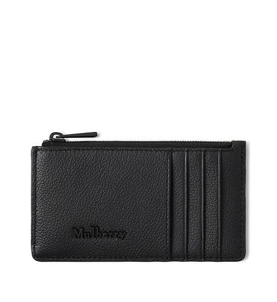 Mulberry Women Farringdon Long Zipped Credit Card Holder Black. 100% оригинал