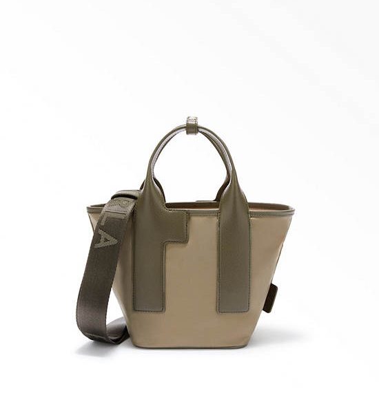 FURLA WOMEN S TOTE PIUMA VETIVER+BALLERINA i+SAGE. 100% оригинал