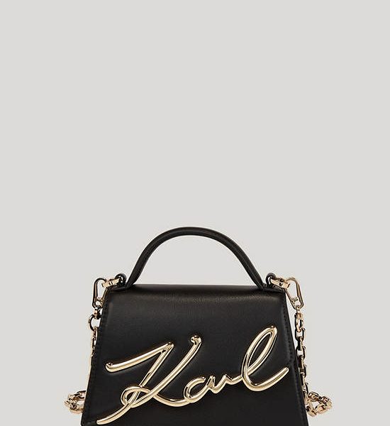 KARL LAGERFELD K/SIGNATURE SMALL CROSSBODY BAG BLACK. 100% оригинал