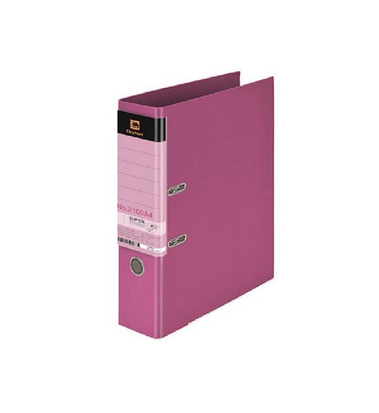 ELEPHANT Lever Arch File A4 3-Inch Spine Pink. 100% оригинал