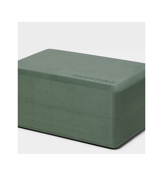 MANDUKA Manduka Recycled Foam Yoga Block - Sage. 100% оригинал