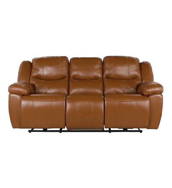 LIVING SOLUTIONS BY SB MIKA Electric Recliner chair, Genuine leather/SL Brown, 3-seats. 100% оригинал