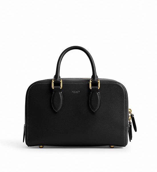 COACH Bowery Satchel 24 Black. 100% оригинал