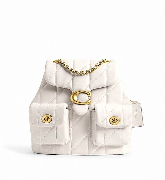 COACH Tabby Backpack With Quilting White. 100% оригинал