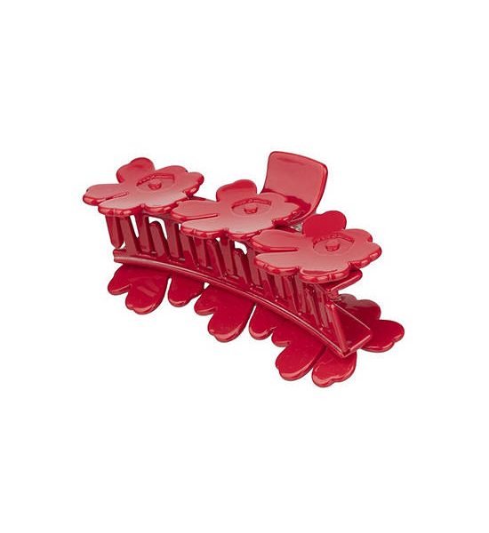 MARIMEKKO RED WOMAN MINI UNIKKO HAIR CLIP. 100% оригинал