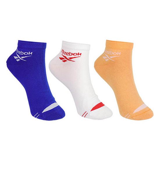 REEBOK Men Socks Low Cut (3 Pairs) Multi color - RE099AC054ELTH. 100% оригинал
