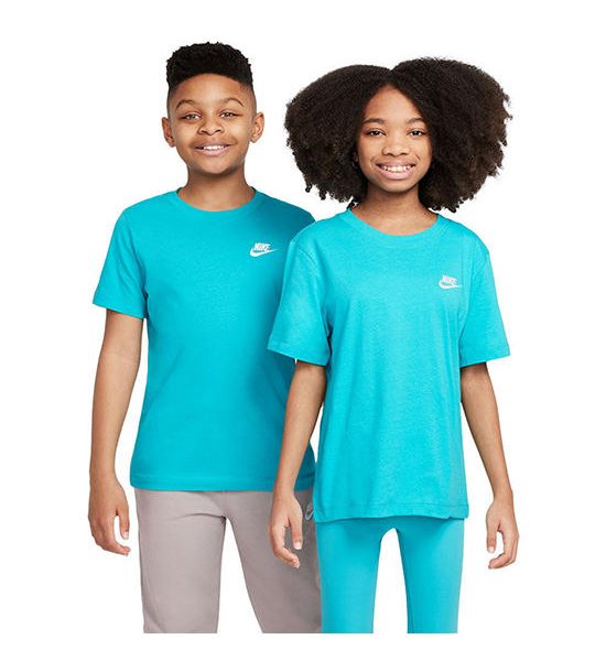 NIKE Kids T-Shirt Sportswear Blue - NI083AP928EKTH. 100% оригинал