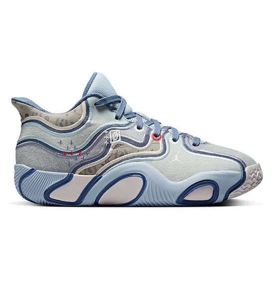 NIKE Boys Basketball Shoes Tatum 3 "Blue Denim" Blue - NI083SH988EJTH. 100% оригинал