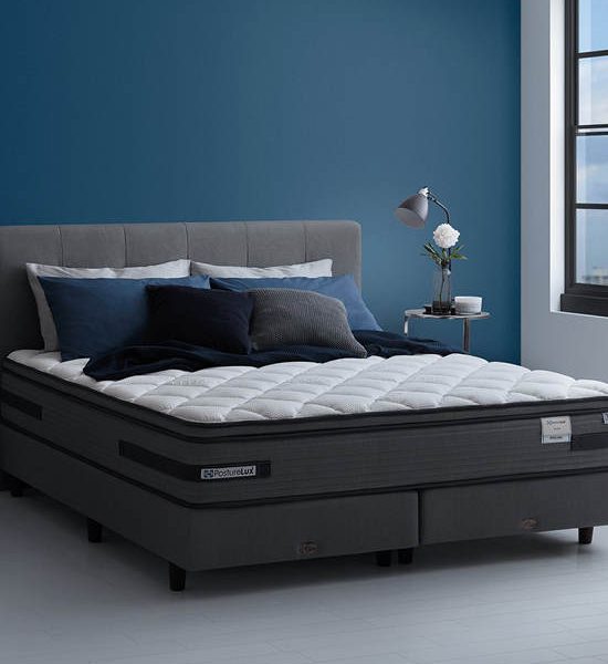 SEALY MATTRESS WALDEN 6FT WHITE WITH A PREMIUM BEDDING SET. 100% оригинал