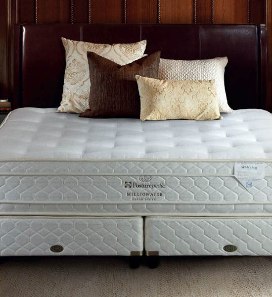 SEALY MATTRESS MILLIONAIRE 5FT WHITE WITH A PREMIUM BEDDING SET. 100% оригинал